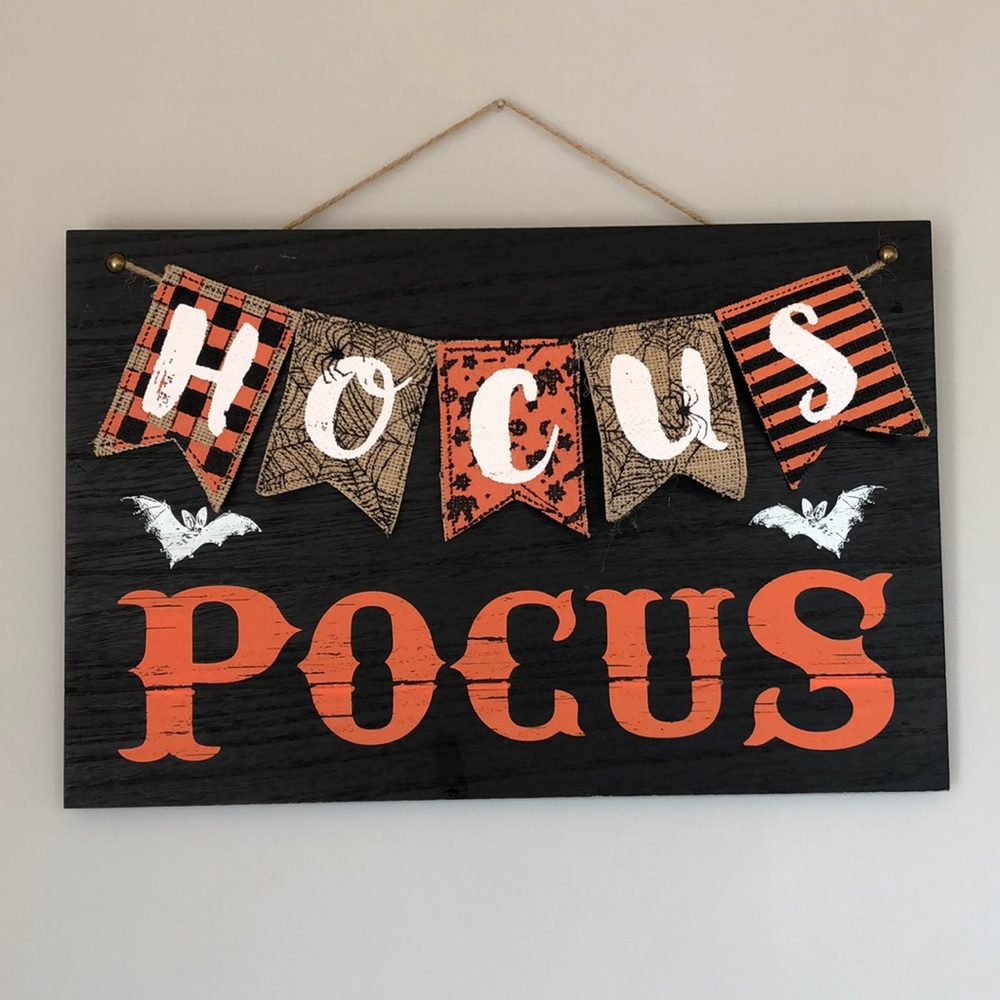 Hocus Pocus Halloween Sign 🎃🔮